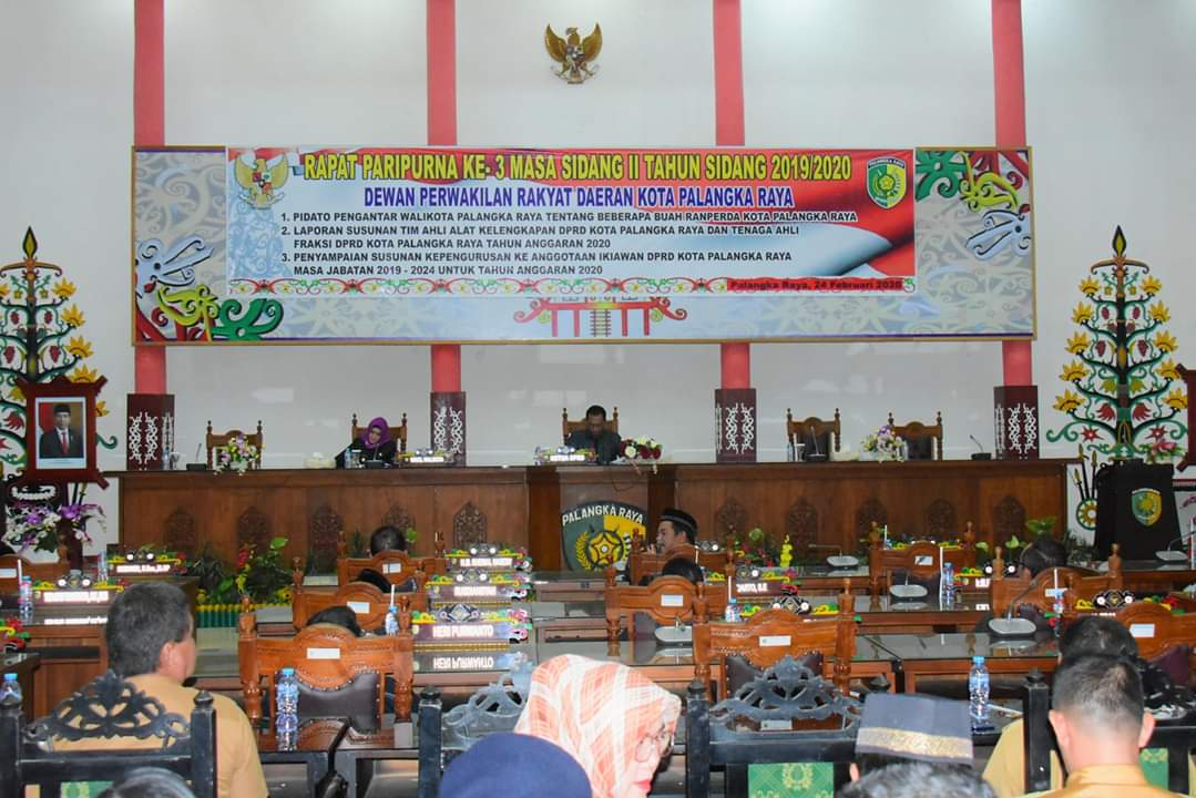 Akibat Covid-19, Agenda DPRD Kota Palangka Raya Tersendat