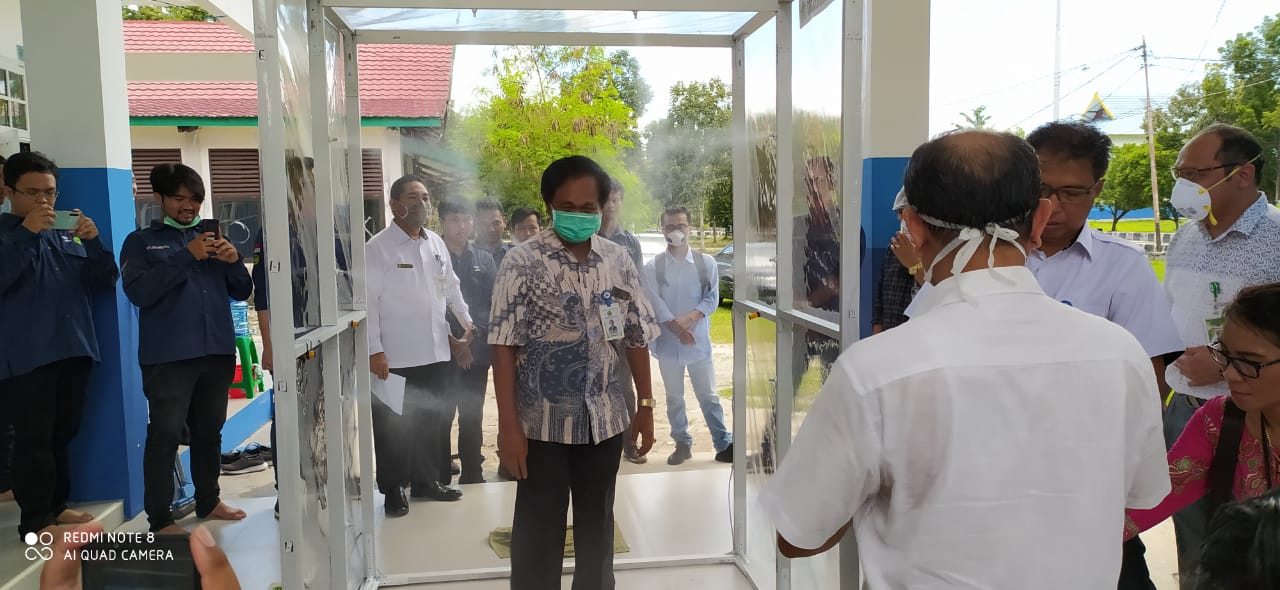Mahasiswa UPR Ciptakan Bilik Sterilisasi Covid-19