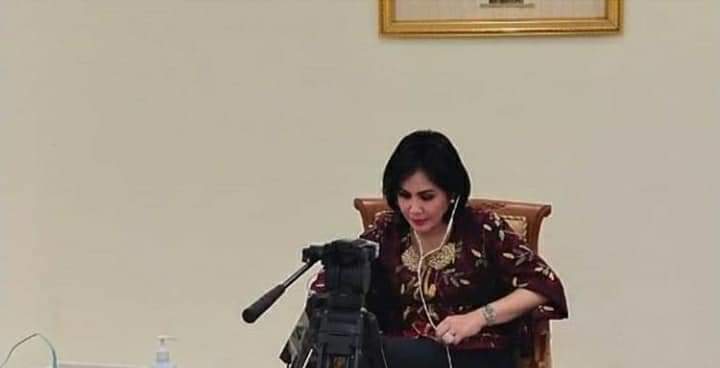Ary Egahni Ikuti Paripurna DPR RI Melalui Video Langsung