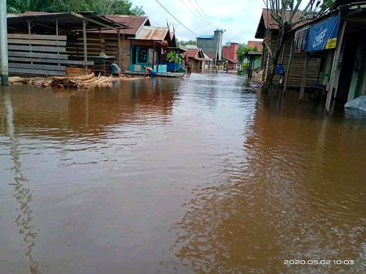 Intensitas Tinggi, Enam Desa di Kotim Terendam Banjir