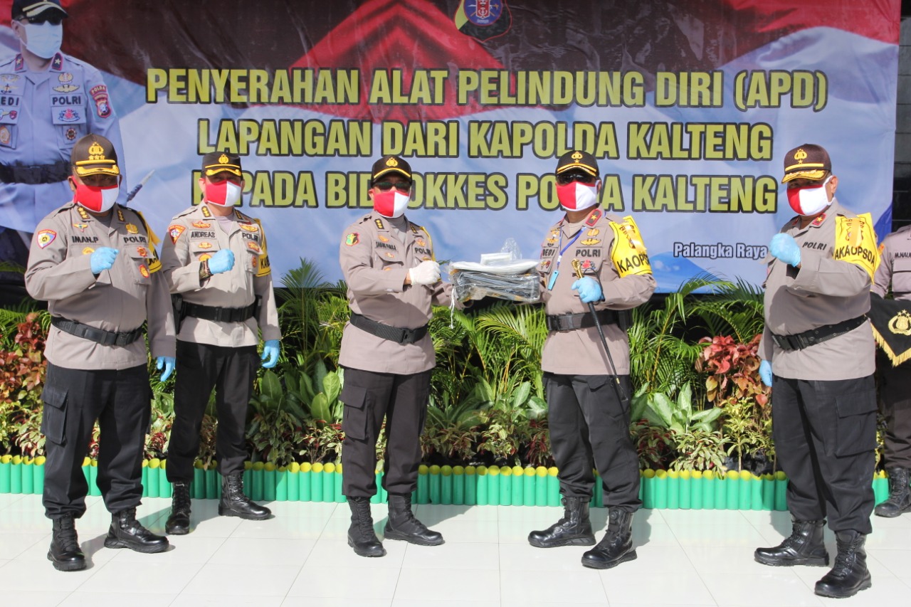 Polda Kalteng Peduli Tenaga Medis, Ini Buktinya