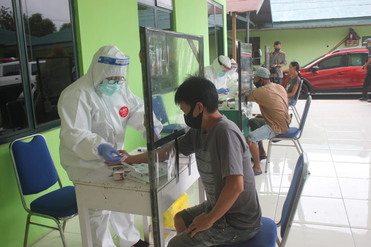 Rapid Test, 14 Warga Pasar Besar Reaktif Covid-19