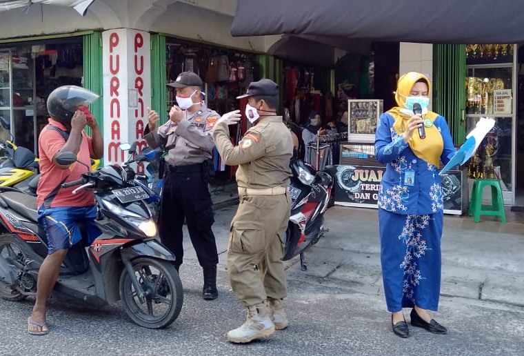 Cegah Covid-19, Penyuluhan Keliling Dilakukan