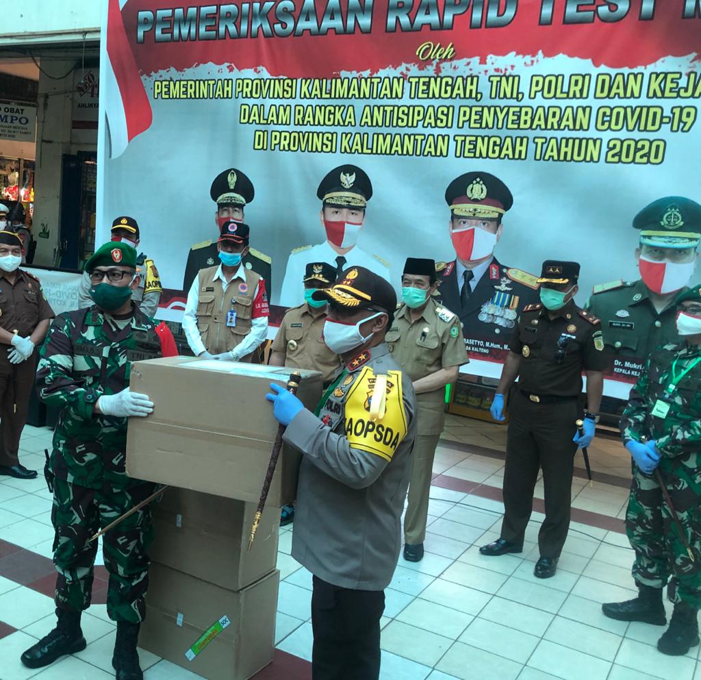 Pemprov Kalteng Klaim Sudah Sebarkan Ratusan Ribu Masker