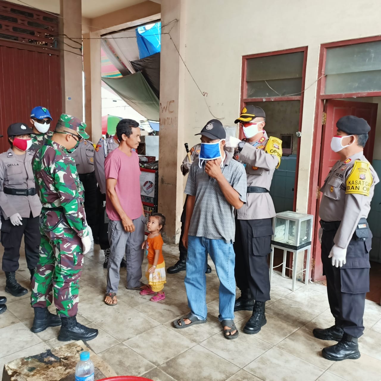 Pantau Kesiapan ‘New Normal’, Kapolres Barsel Blusukan ke Pasar