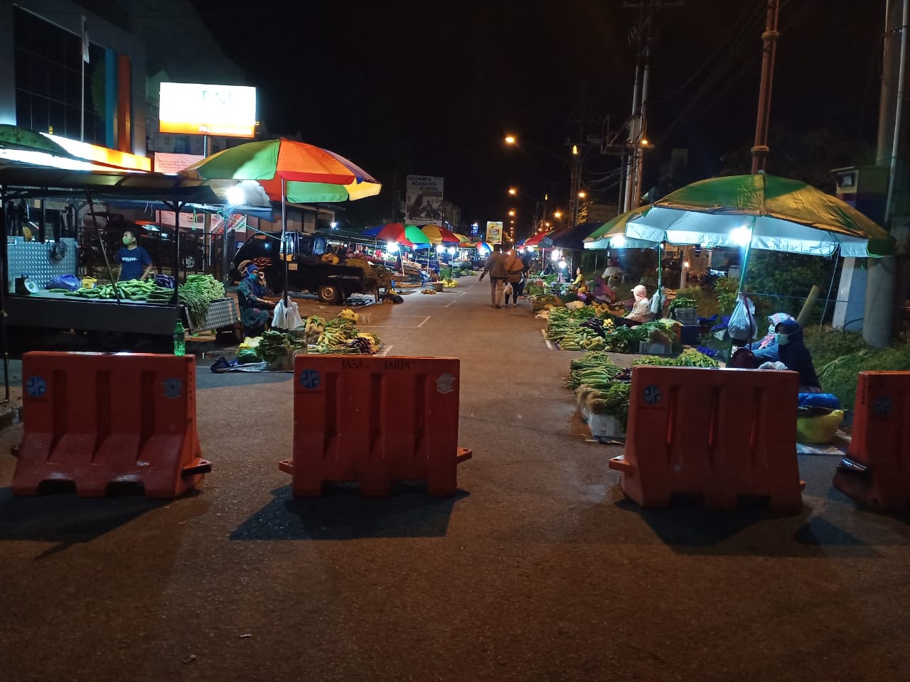 Kini Pasar Besar Terapkan Sistem Baru