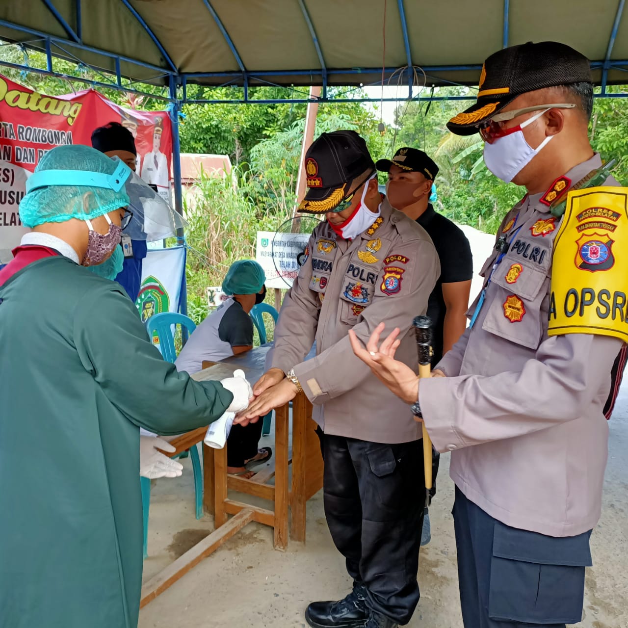 Kesiapan Desa Mabuan Ikuti Lomba Ini Dapat Apresiasi Kapolres Barsel