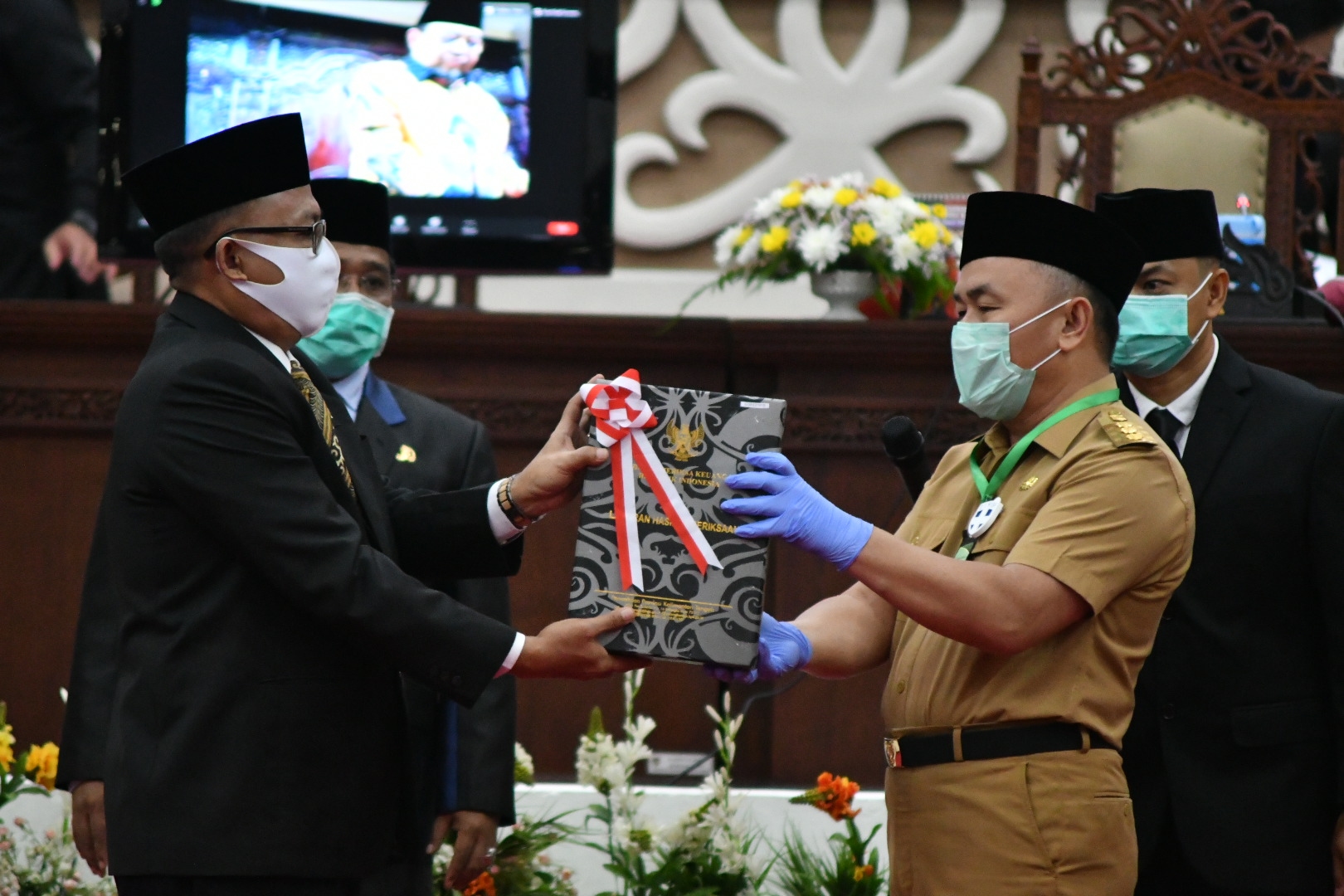 BPK RI Ganjar Laporan Keuangan Pemprov Kalteng dengan WTP