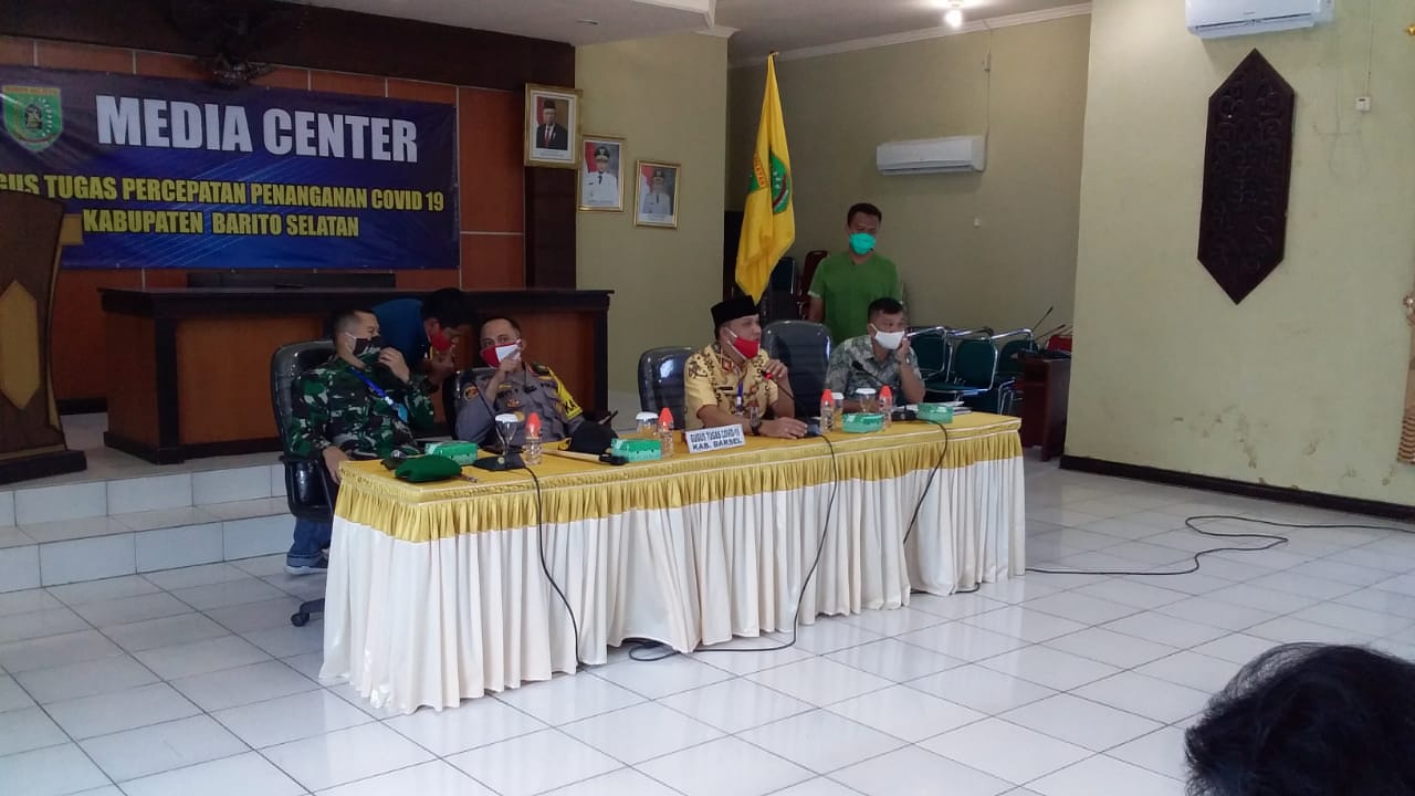 Ini Kesepakatan Pedagang Pasar dengan GTPPC-19 Barsel