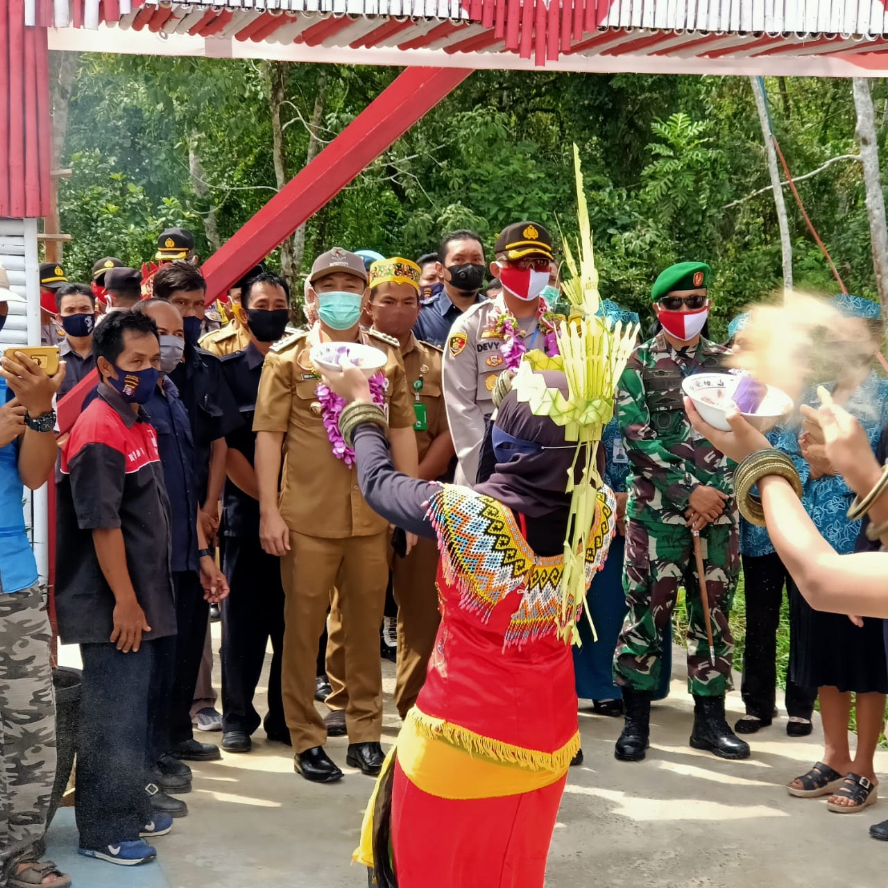 Eddy Raya Dukung Mabuan Jadi Desa Percontohan
