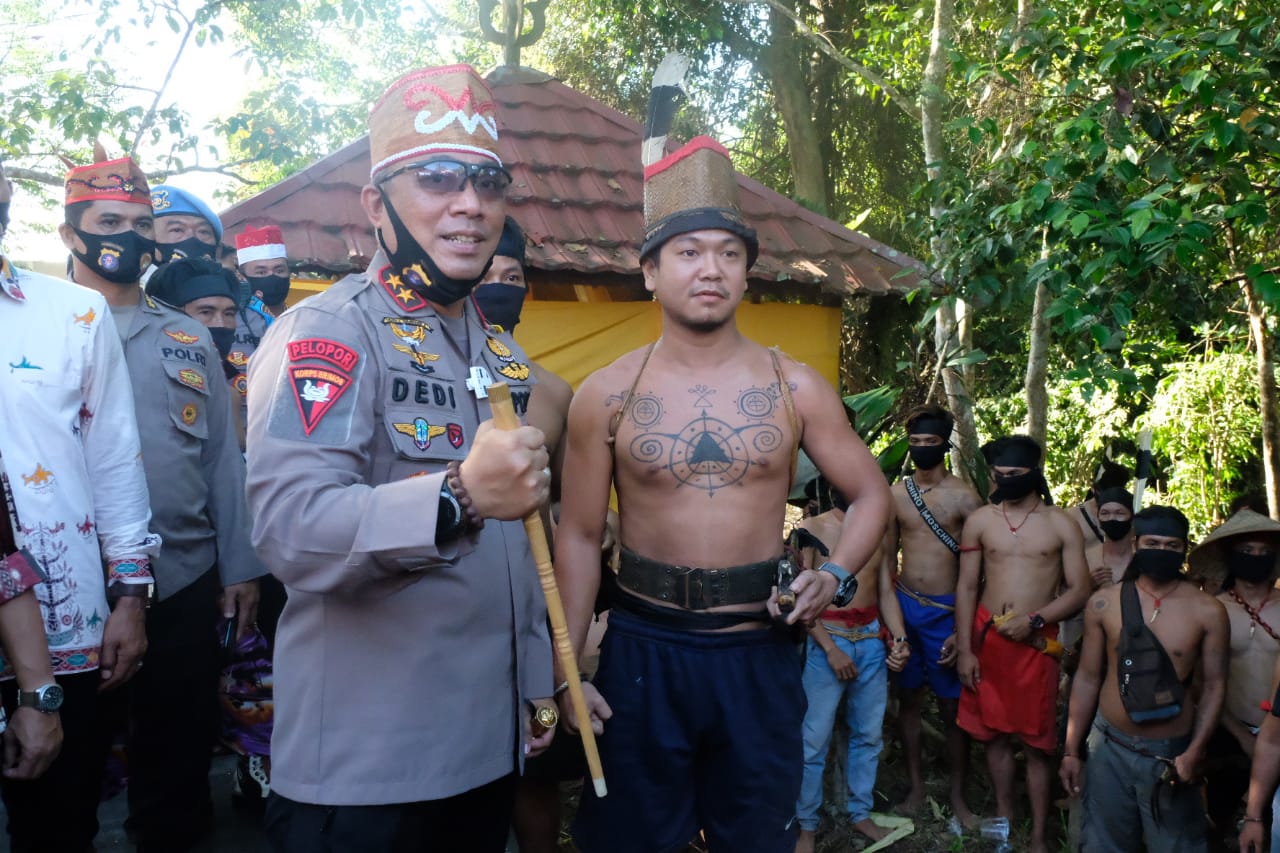 Usai Direnovasi, Polda Kalteng Resmikan Balai Keramat Raja