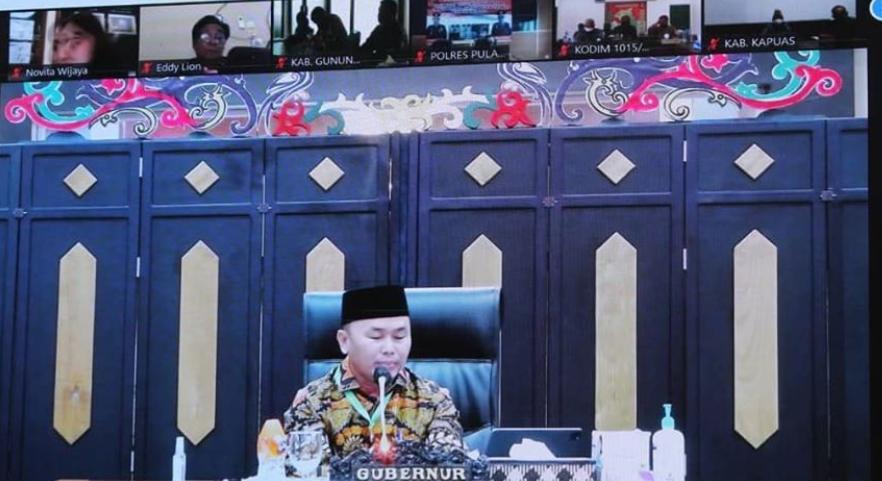 Sugianto Sabran : Optimalisasi Penanganan Covid-19 Butuh Sinergitas Semua Pihak