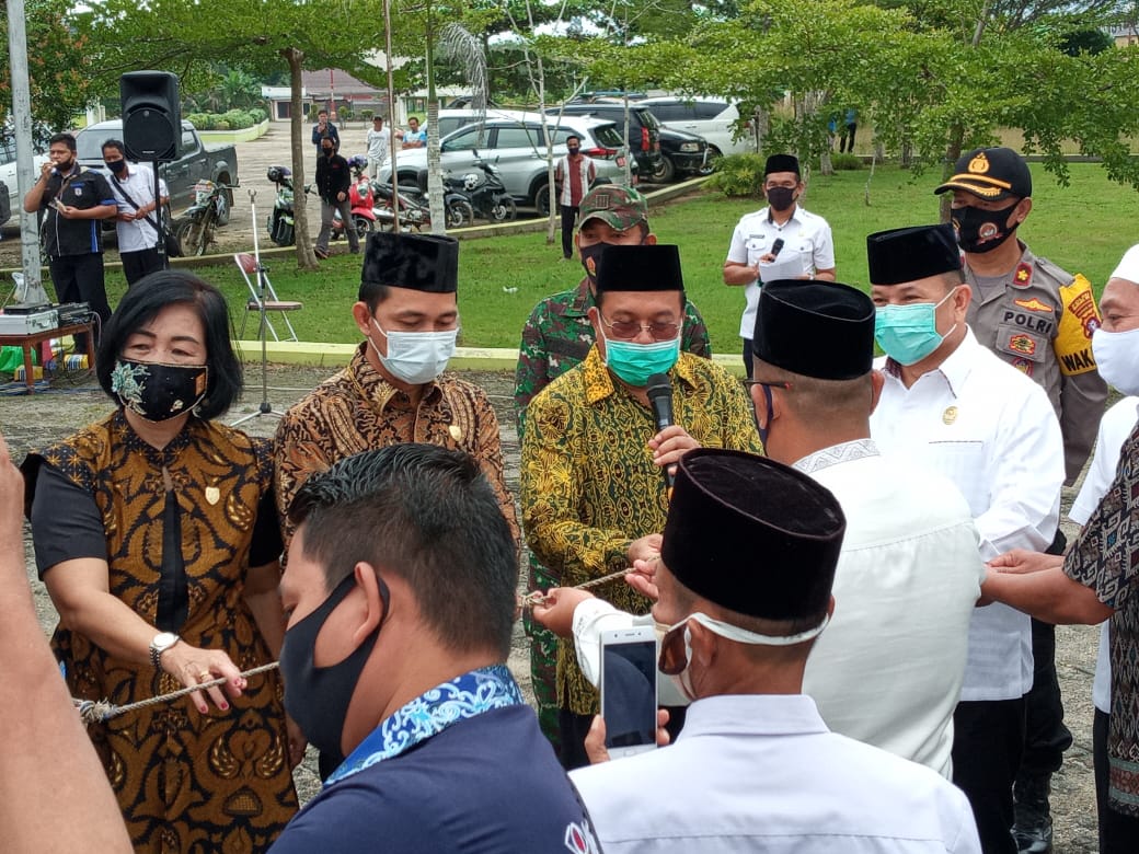 Bantuan Sapi Kurban Pemprov Kalteng Dijemput Langsung Wabup Murung Raya
