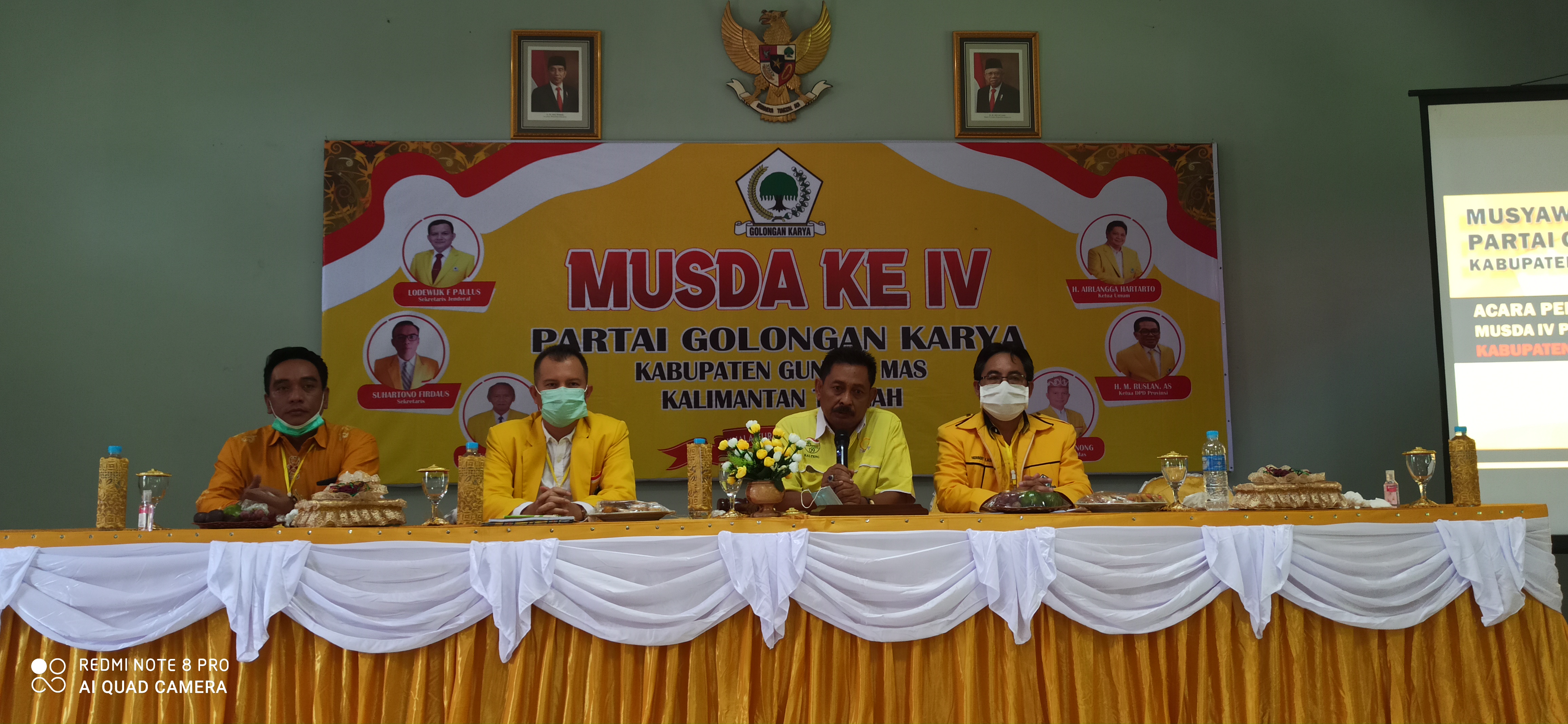 Jaya S. Monong Kembali Jadi Ketua DPD Golkar Gumas