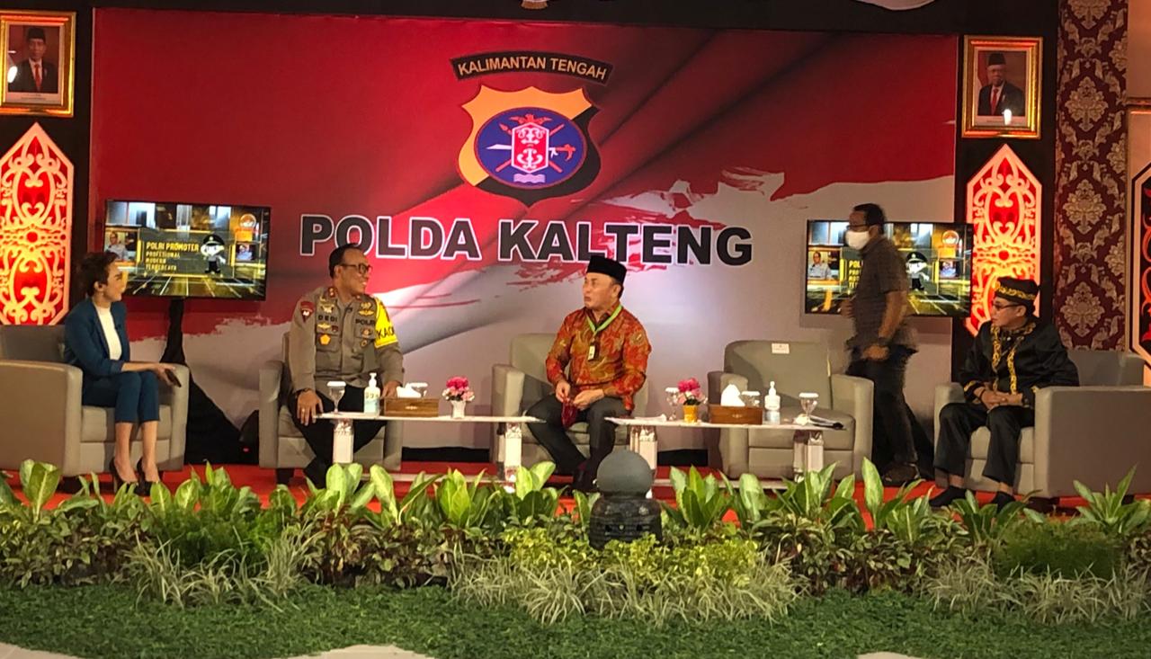 Gubernur Kalteng Ikuti Talk Show Bahas ‘Lewu Isen Mulang’