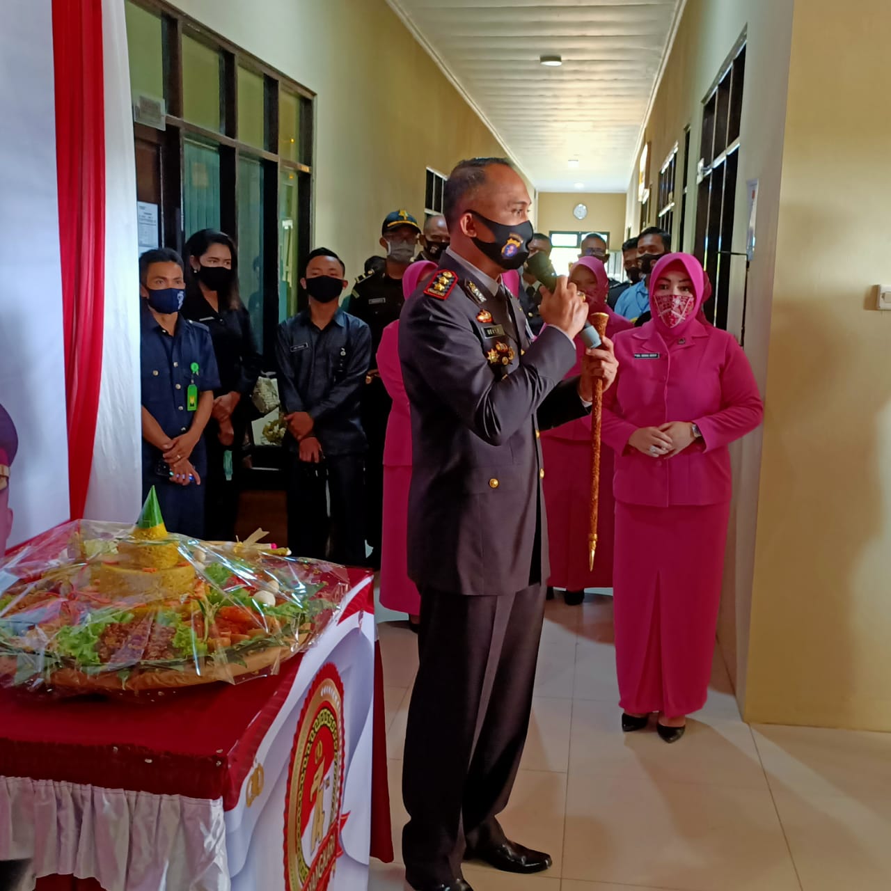 Upacara HUT Bhayangkara ke-74 Digelar Virtual