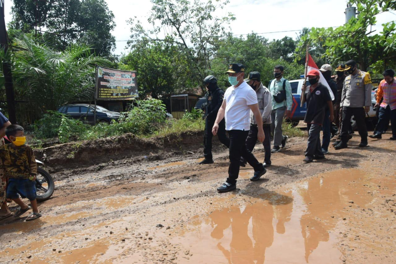 Ini Kata Gubernur Kalteng Usai Tinjau Jalan Eks Pertamina