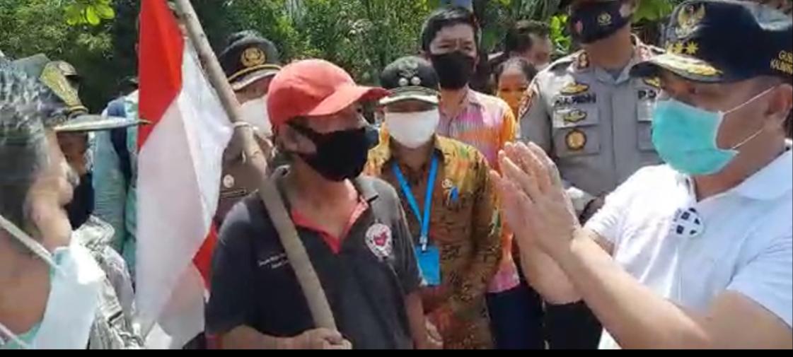 Sugianto Sabran Dengarkan Langsung Aspirasi Warga Terkait Jalan Eks Pertamina