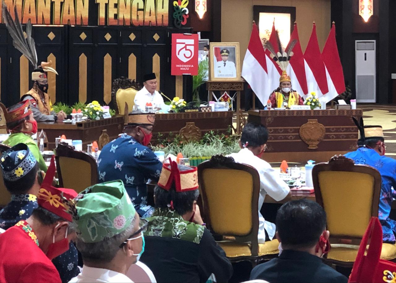 Berharap Warga Dayak Ikut Sukseskan Program Food Estate