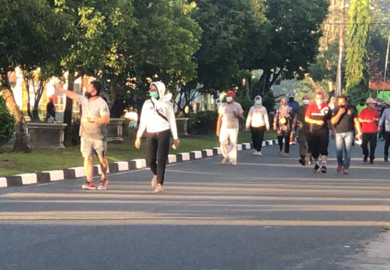 Meski Berolahraga, Protokol Pencegahan Covid-19 Harus Diutamakan
