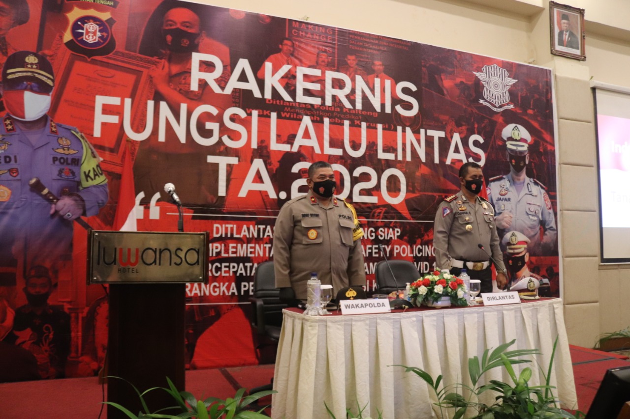 Dirlantas Polda Kalteng Gelar Rakernis Fungsi Lalu Lantas Tahunan