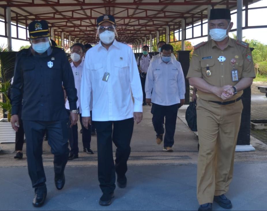 Kunker ke Kalteng, Menhub RI Berkomitmen Sukseskan Food Estate