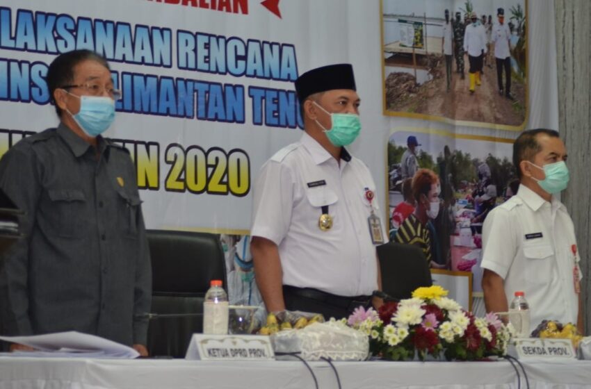 Sekda Kalteng Buka Rakordal Triwulan III