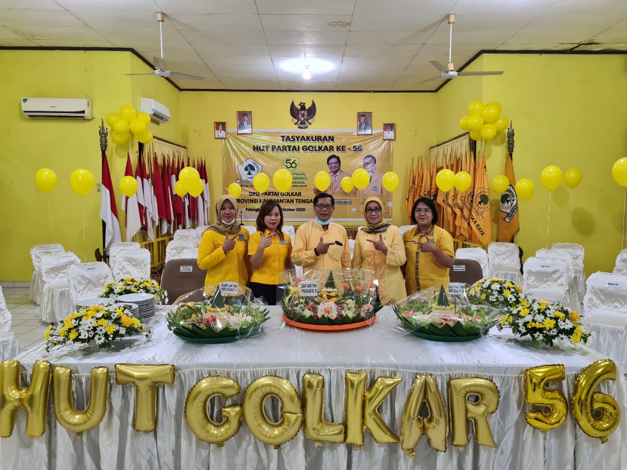 Peringati HUT ke 56 Tahun, Golkar Siap Menangkan Pasangan Sugianto – Edy