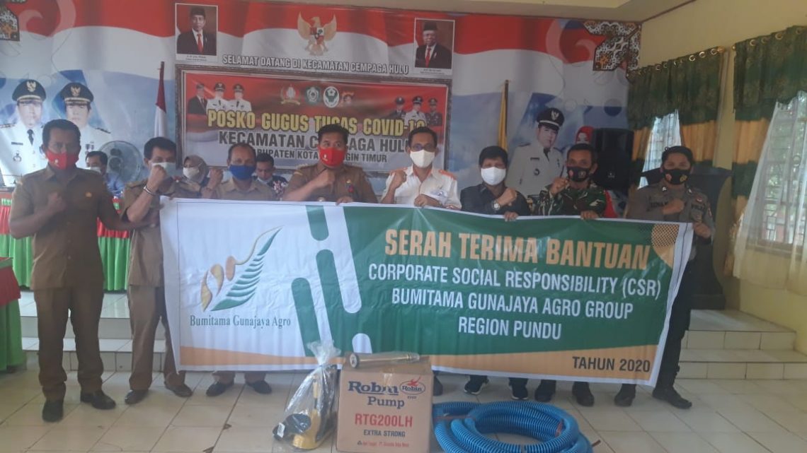 BGA Group Sumbang Alat Damkar untuk Tim Kahutla Cempaga Hulu