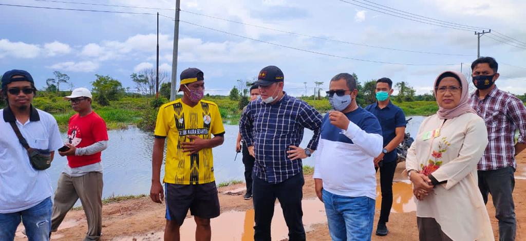 Sering Terendam, Jalan Pangkalan Bun – Kolam Bakal Dibenahi Pemerintah