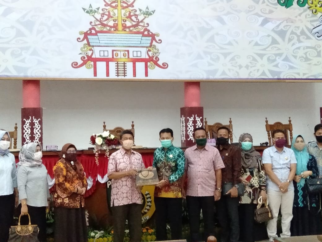 Kaji Banding APBD, DPRD HSU Kunker ke DPRD Palangka Raya
