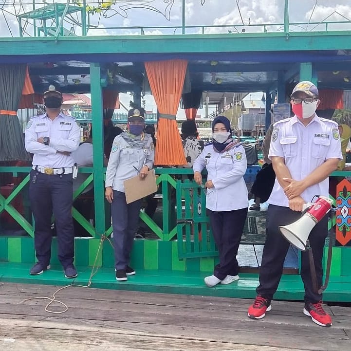 Dishub Lakukan Pengawasan Kegiatan Susur Sungai