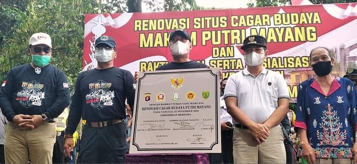 Ini Tujuan Kapolda Kalteng Renovasi Cagar Budaya di Bartim