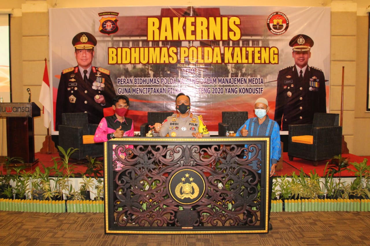 Kapolda Kalteng : Peran Humas Kepolisian Sangat Vital