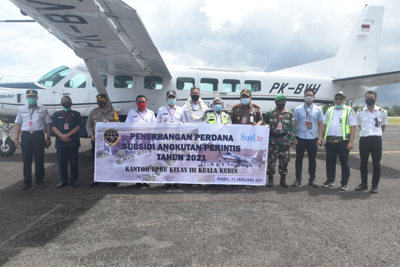 Penerbangan Kuala Kurun – Banjarmasin Resmi Dimulai Penerbangan Kuala Kurun – Banjarmasin Resmi Dimulai