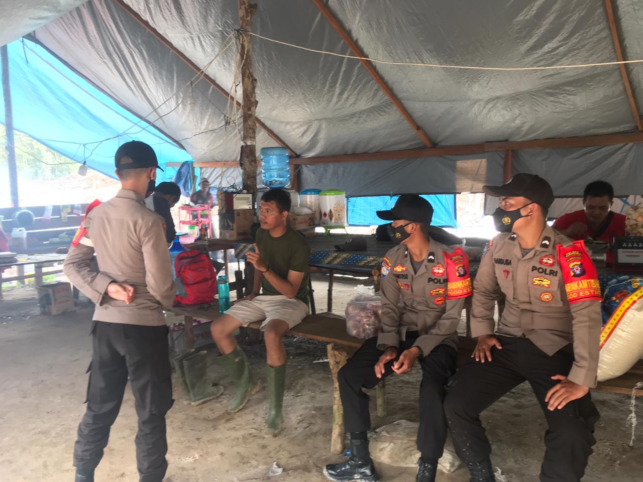 BHABINKAMTIBMAS SAMBANGI DESA KAWASAN FOOD ESTATE DI SEPANG