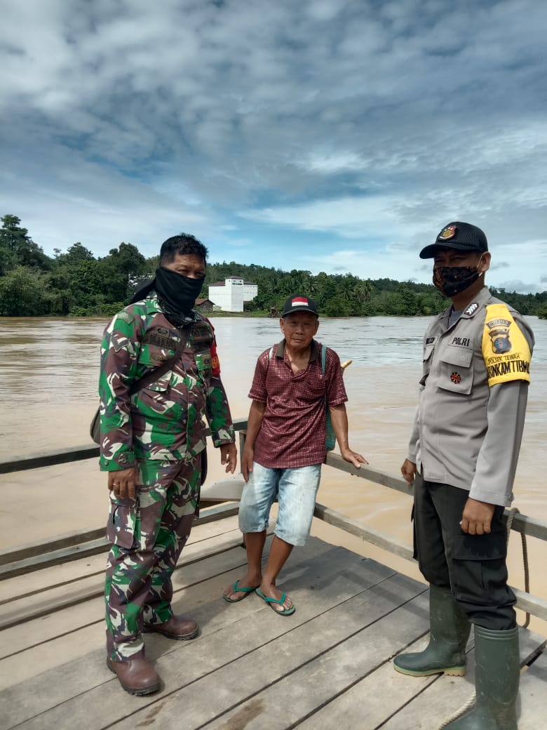 Polsek Tewah Masif Edukasi Warganya Tentang 3M
