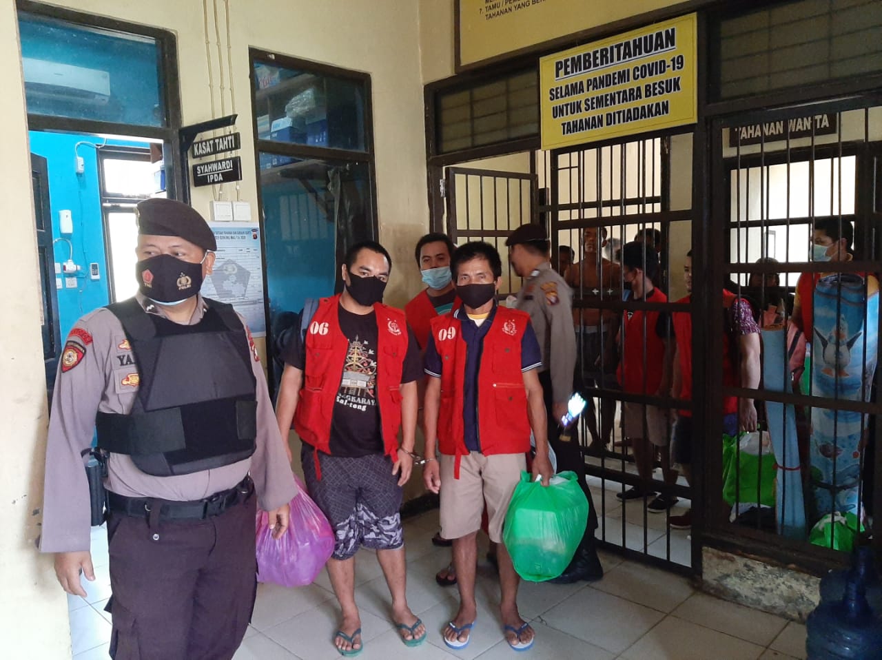 Polisi Kawal Perpindahan Tahanan Titipan