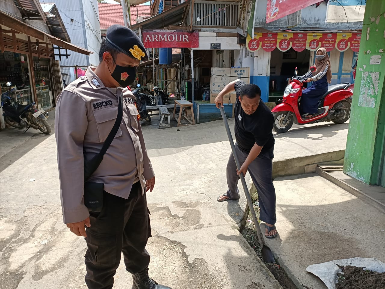 Imbau Warga Tewah Patuhi Prokes
