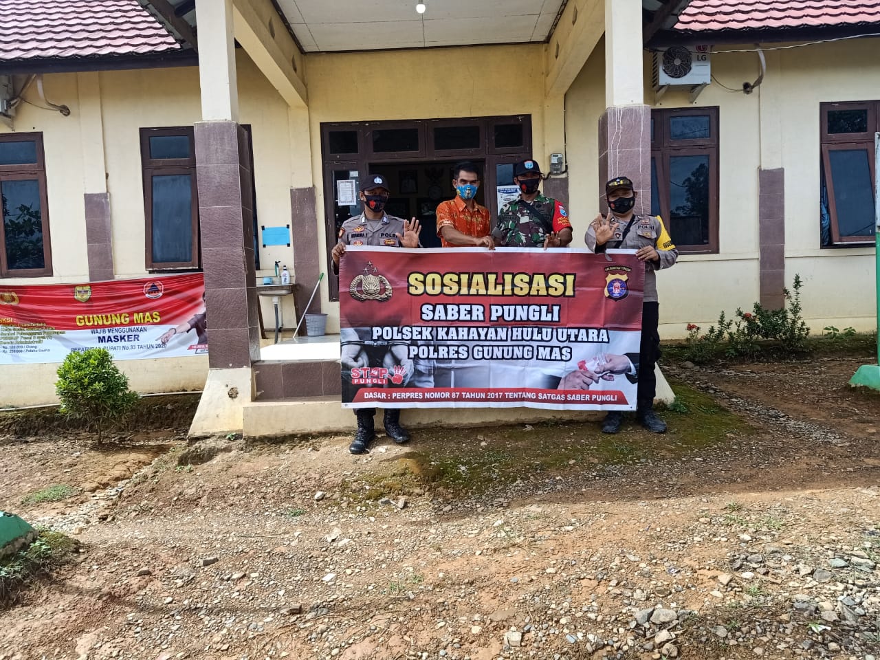 Ini Cara Polsek kahut Minimalisasi Praktik Pungli