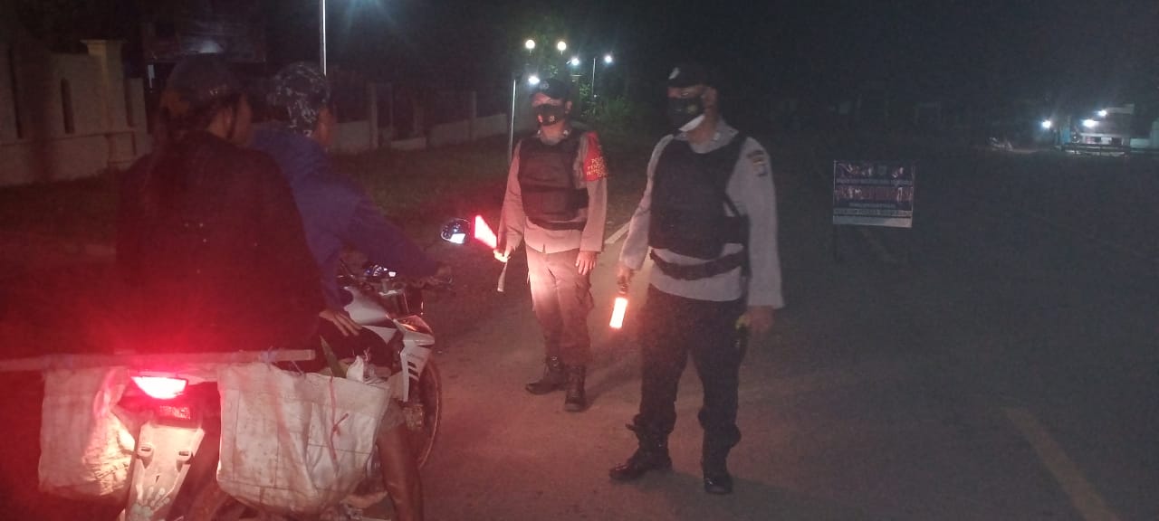 Polsek Manuhing Kembali Gelar Ops Yustisi