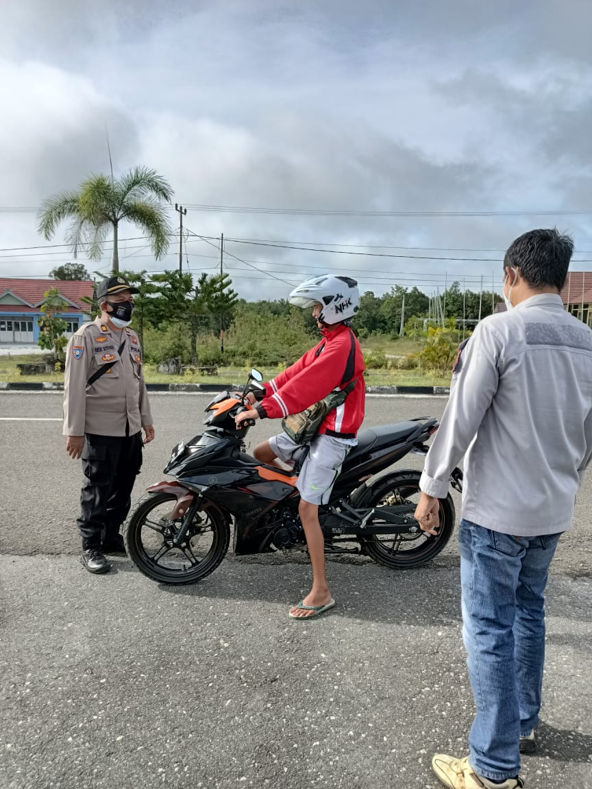 Polres Gumas Perketat Pendisiplinan Prokes Kepada Masyarakat