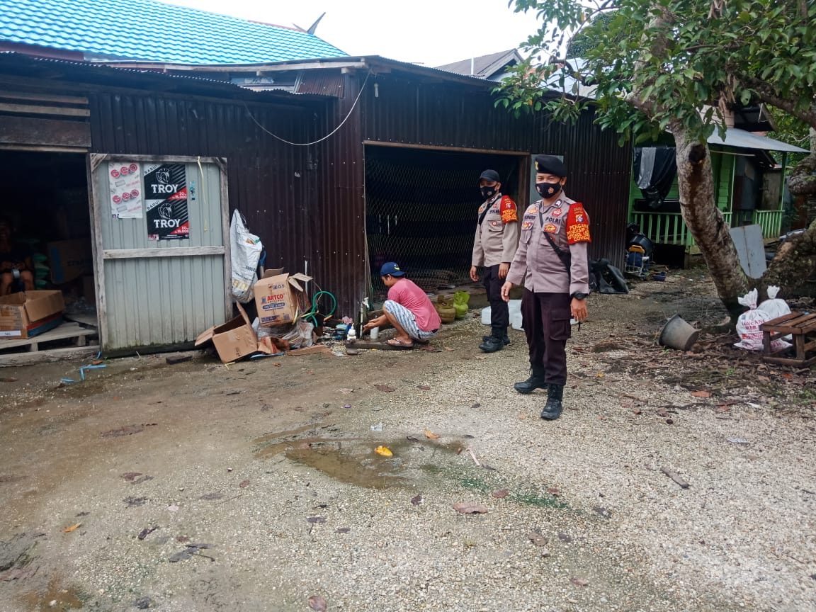 Edukasi Tentang Prokes Rutin Dilakukan Polsek Sepang