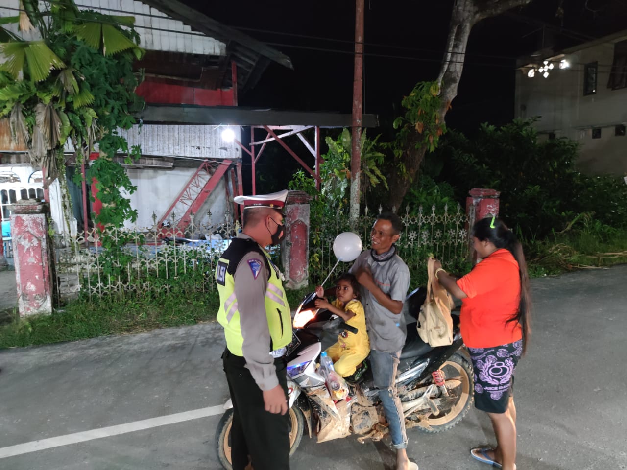 Polres Gumas Lakukan Patroli Pendisiplinan Prokes Tiap Hari
