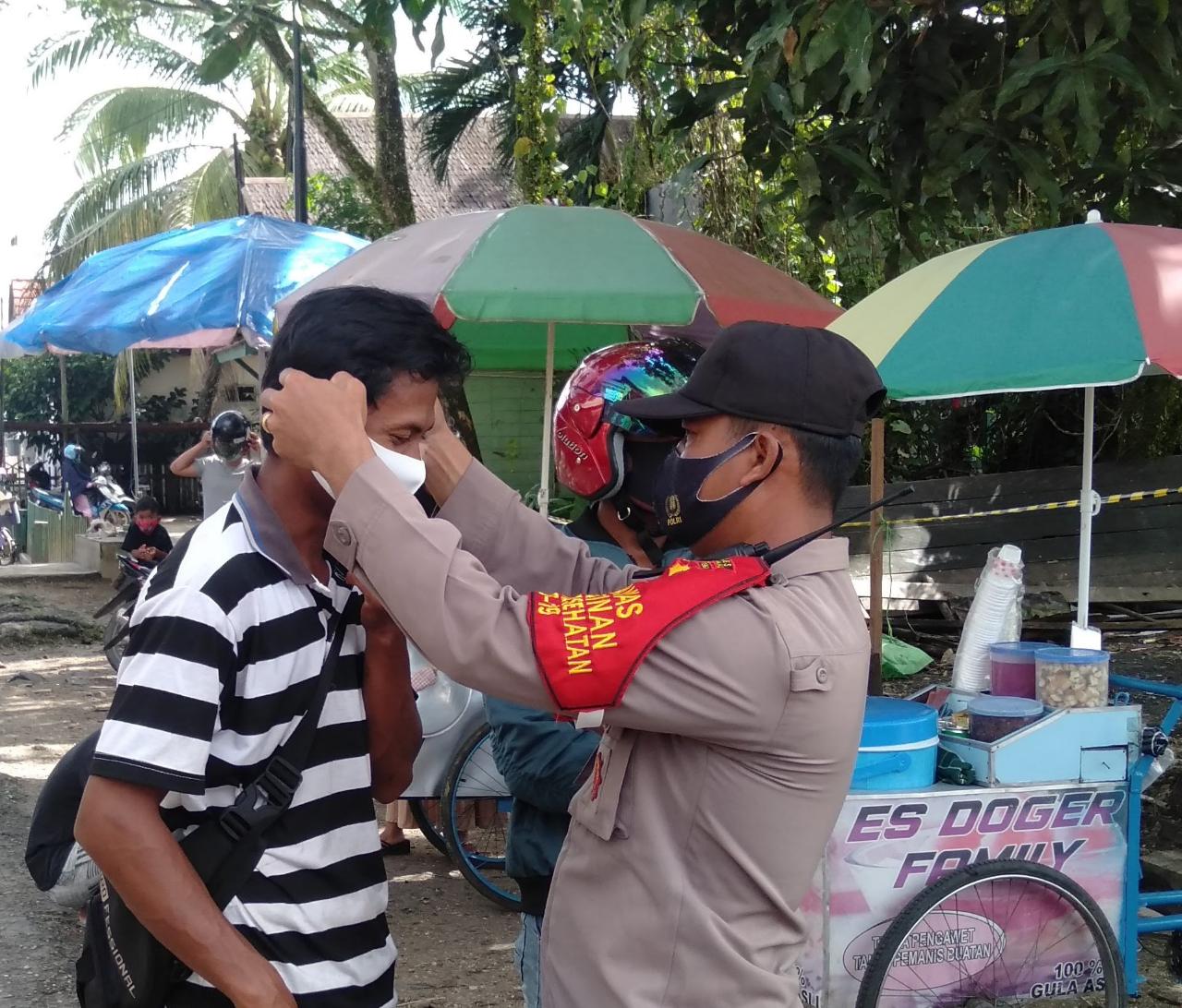 Ini Cara Polsek Kurun Cegah Penyebaran Covid-19 di Wilayah Hukumnya