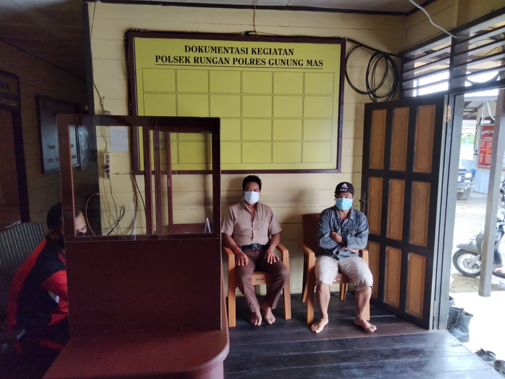 Ini Syarat Wajib Ketika Hendak Masuki Markas Polsek Rungan