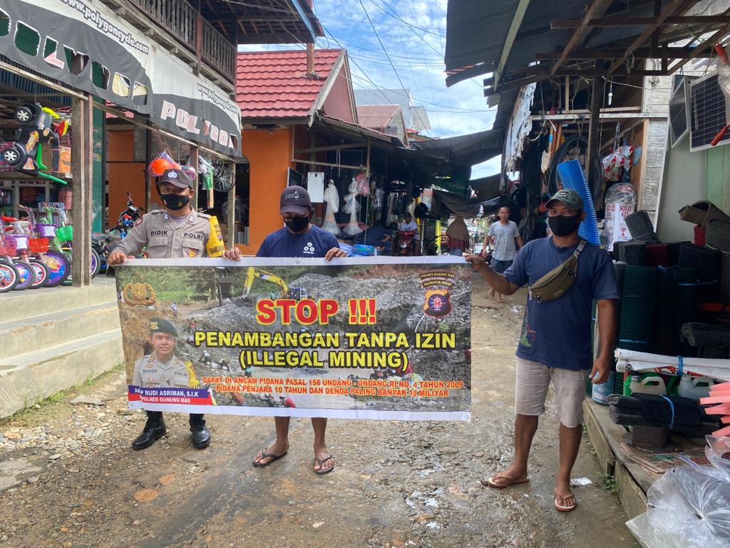 Larangan Ilegal Minning Terus Disosialisasikan