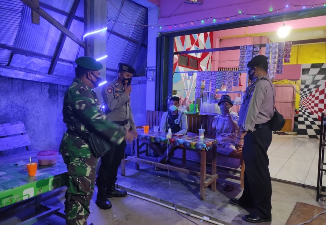 POLSEK TEWAH LAKSANAKAN PATROLI GABUNGAN