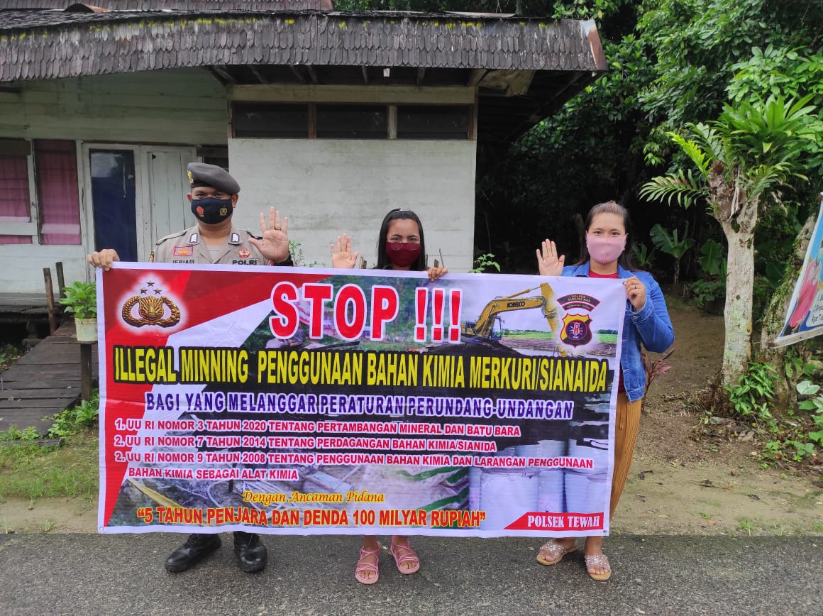 Larangan Tambang Liar Terus Disosialisasikan