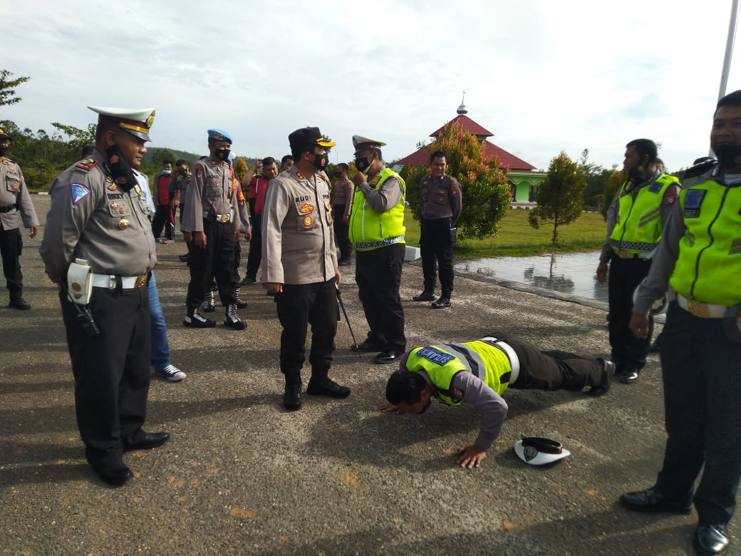 Ini Sanksi Bagi Personel Polres Gumas yang Tidak Disiplin
